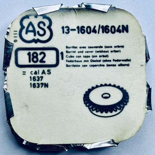 AS 1604 / 1604N – Barrel & Cover - 182