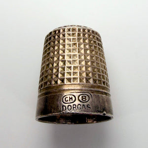 Charles Horner Dorcas Sterling Silver Thimble – Size 8