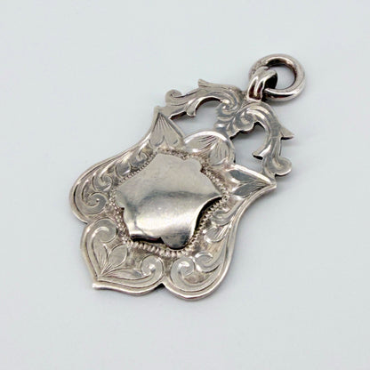 Antique Sterling Silver Fob Medal – Birmingham 1923 – Herbert Bushell & Son