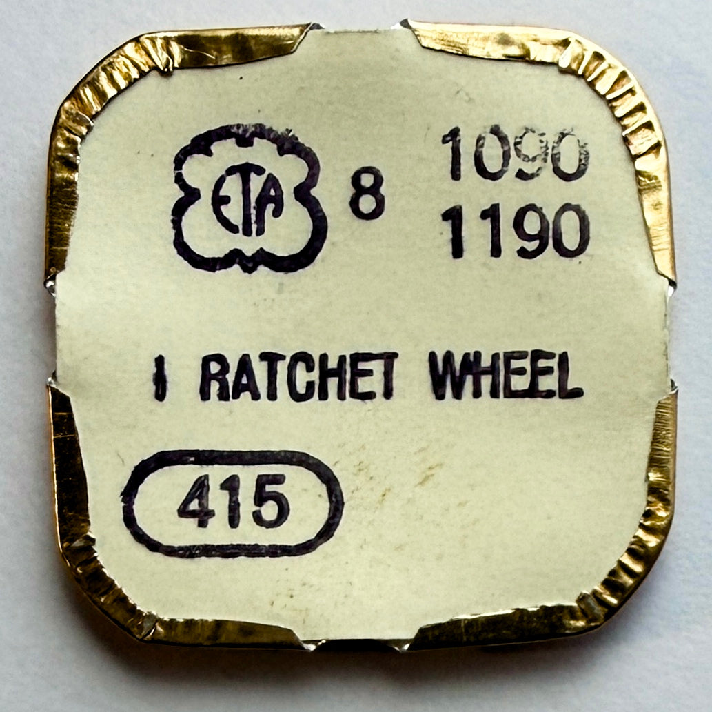 ETA 1090 / 1190 - Ratchet Wheel - 415