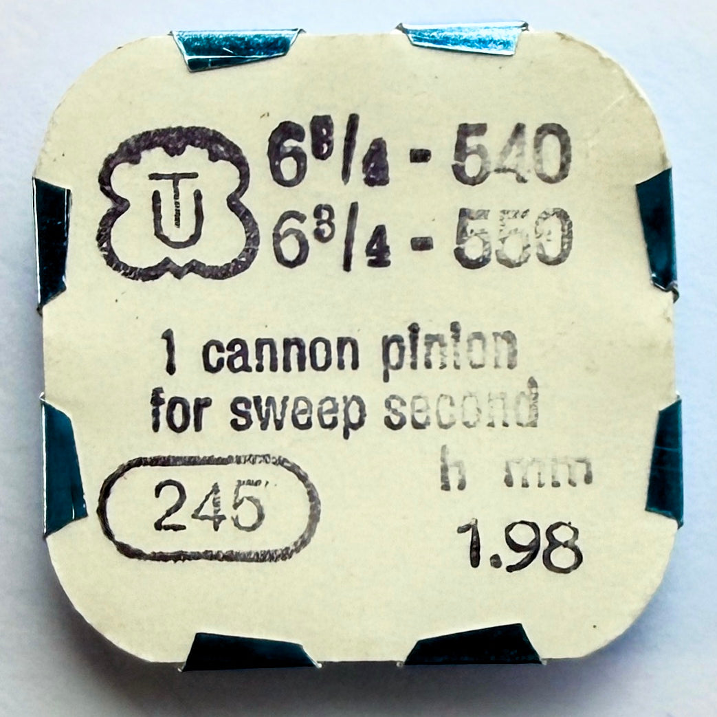 UT 540 / 550 - Cannon Pinion, Height 1.98mm - 245