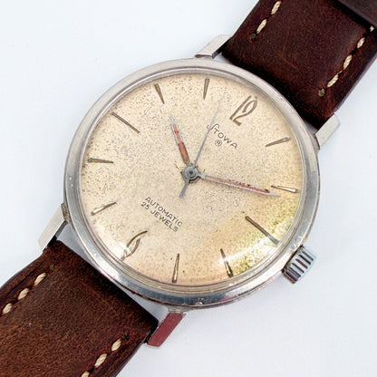 Vintage Stowa Automatic Watch - 25 Jewels - P.U.W 1260 - c.1960s