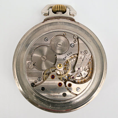 Winegarten's Railway Regulator Pocket Watch - Cortébert 534 - Swiss - Working - image 3