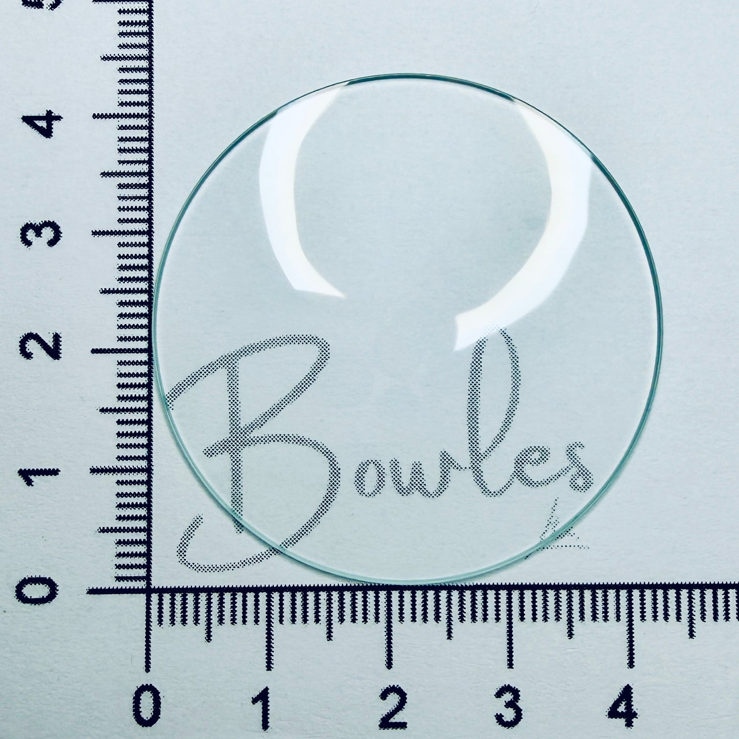 Round - Medium Dome - Mineral Glass Watch Crystals - Brand New