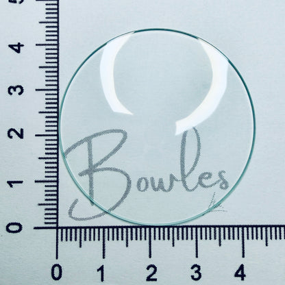 Round - Medium Dome - Mineral Glass Watch Crystals - Brand New