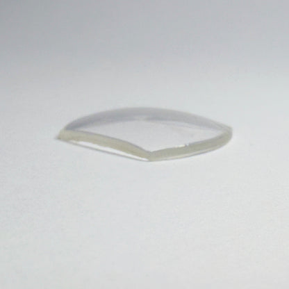 Tonneau / Barrel - Bottom Edge Curved (Both Sides) - G-S Flexo Acrylic Watch Crystals - Vintage New Old Stock