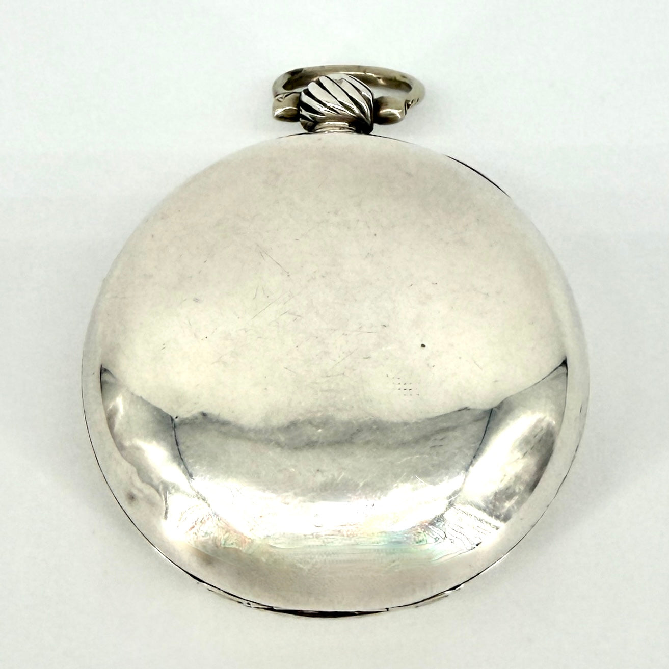 Antique Silver Cased Full Hunter Fusee Pocket Watch – London 1854 – J. Rogers