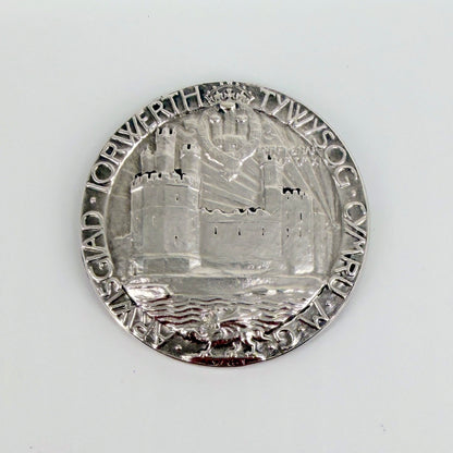 1911 Investiture of Edward, Prince of Wales Silver Medal by Goscombe John
