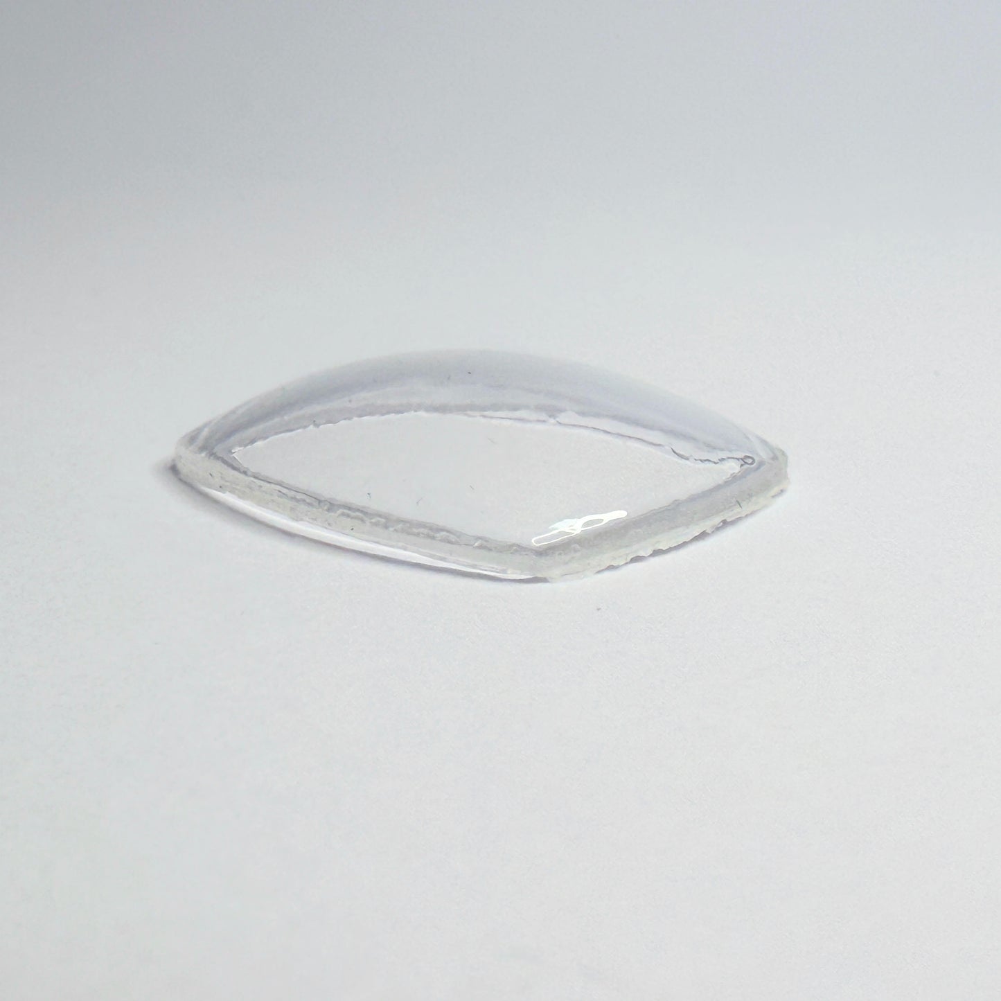 Cushion - Bottom Edge Curved (Both Sides) - G-S Flexo Acrylic Watch Crystals - Vintage New Old Stock