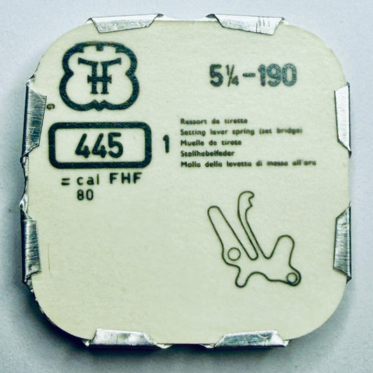 FHF 190 – Setting Lever Spring - 445
