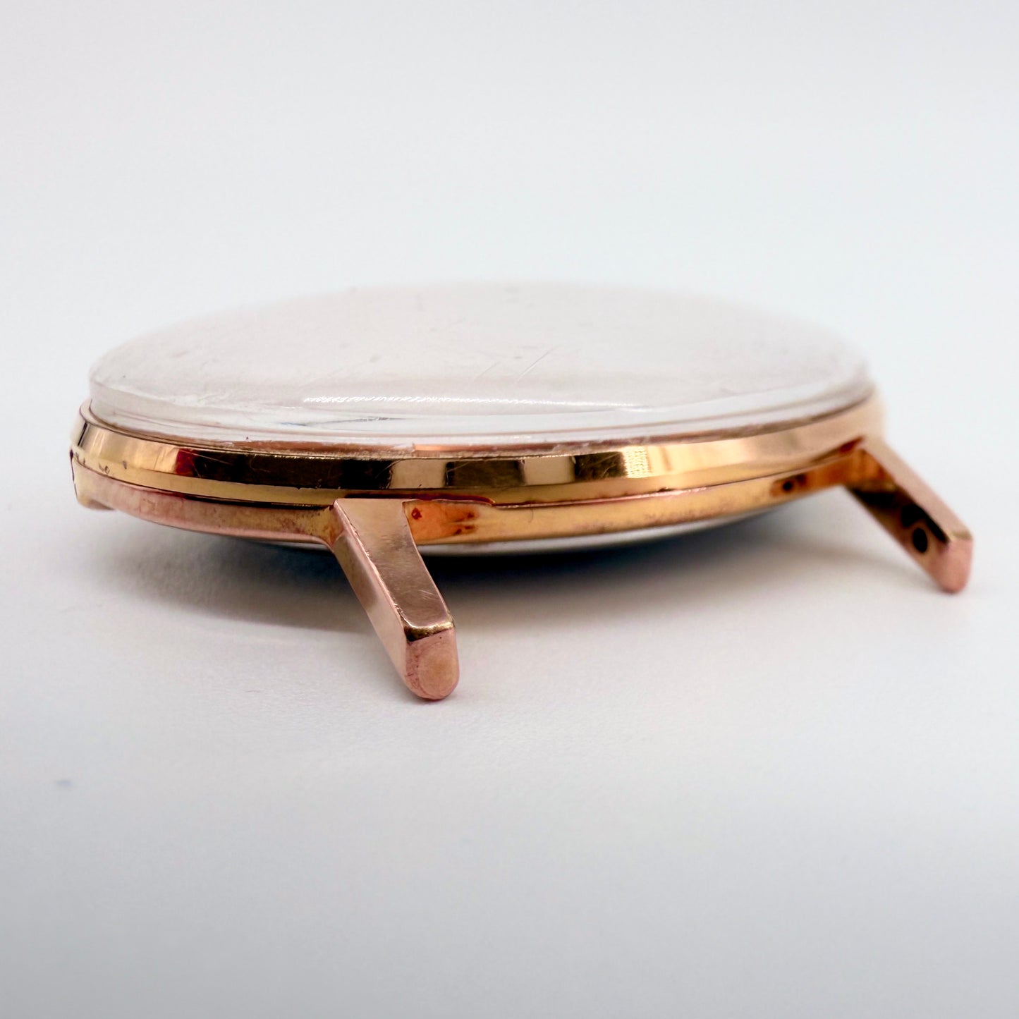 Vintage Gold Plated Wristwatch Case – Peseux 330 – 34.8mm
