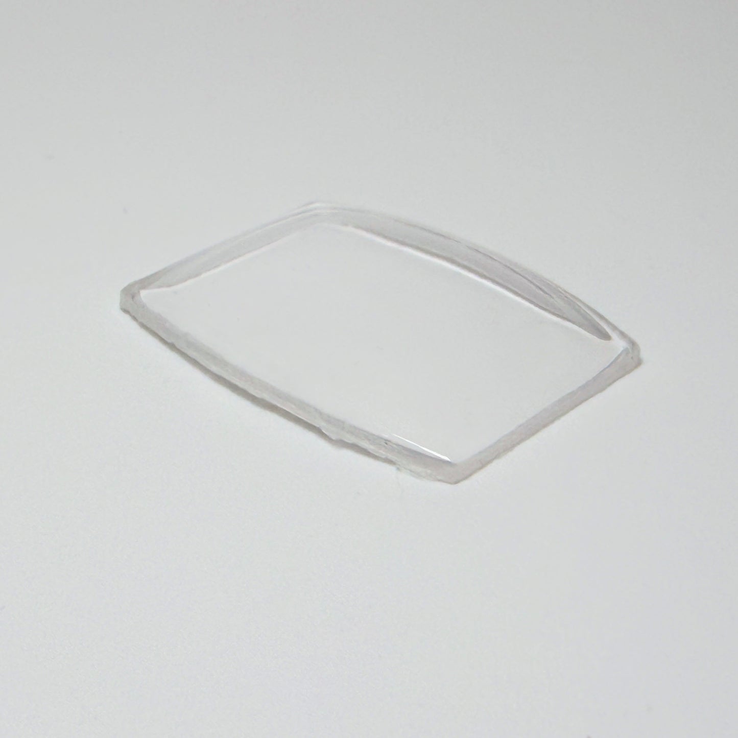 Tonneau / Barrel (PMT Series) - Bottom Edge Curved (Long Sides) - G-S Flexo Acrylic Watch Crystals - Vintage New Old Stock