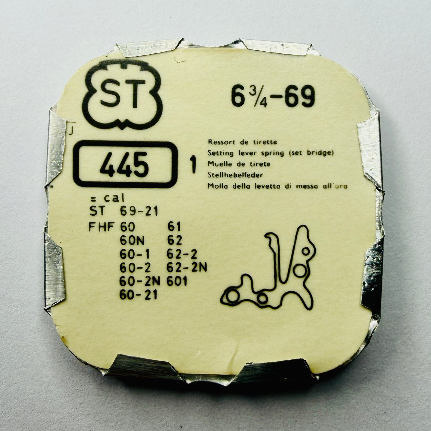 ST 69 – Setting Lever Spring (445)