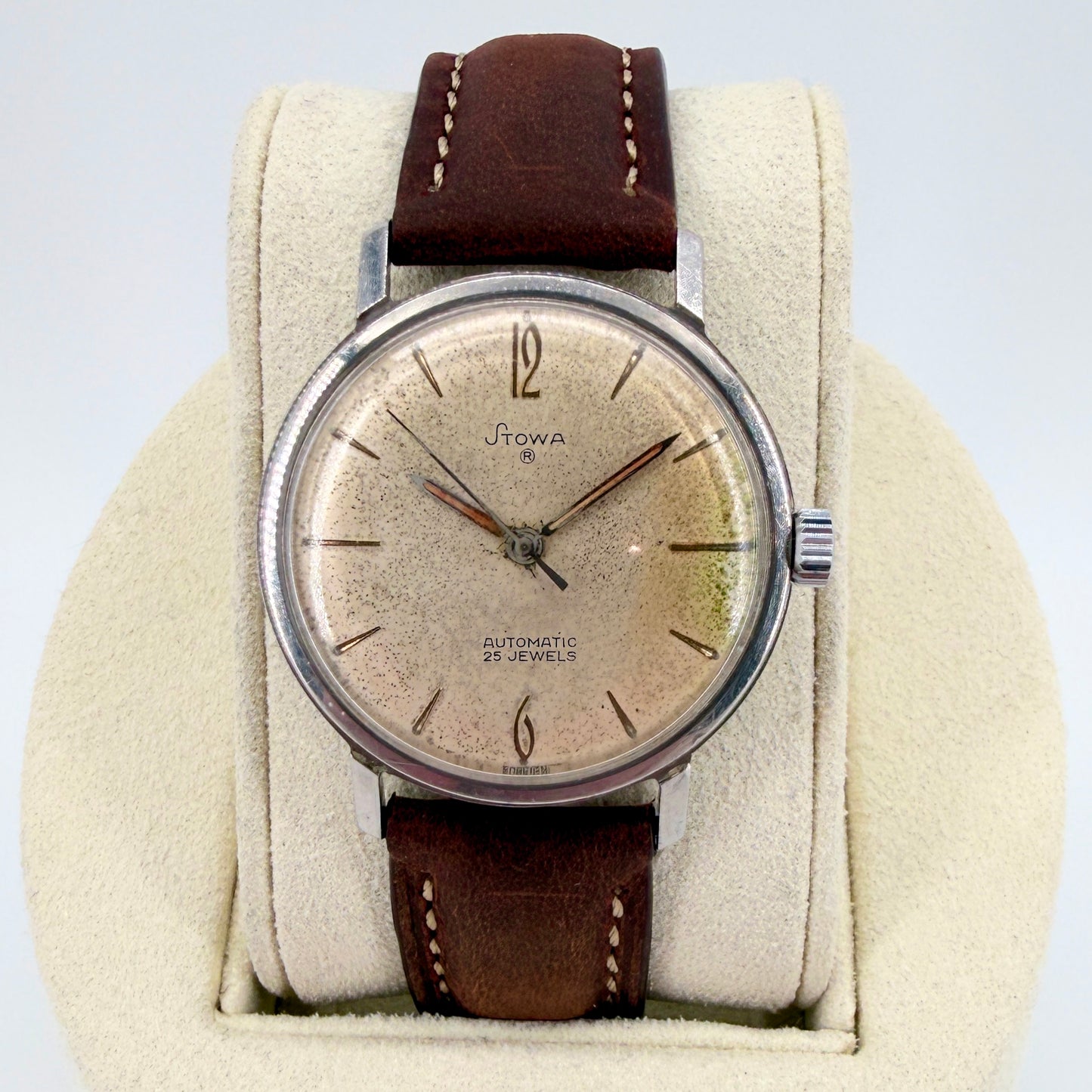 Vintage Stowa Automatic Watch - 25 Jewels - P.U.W 1260 - c.1960s
