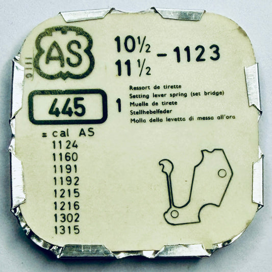 AS 1123 – Setting Lever Spring - 445