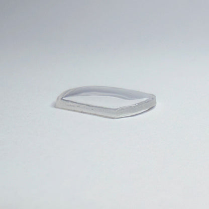 Tonneau / Barrel - Bottom Edge Curved (Short Sides) - G-S Flexo Acrylic Watch Crystals - Vintage New Old Stock