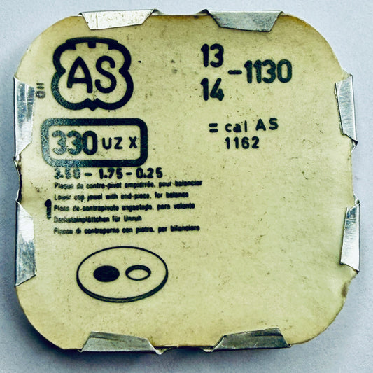 AS 1130 – Lower Cap Jewel With End Piece For Balance - 330 UZ X