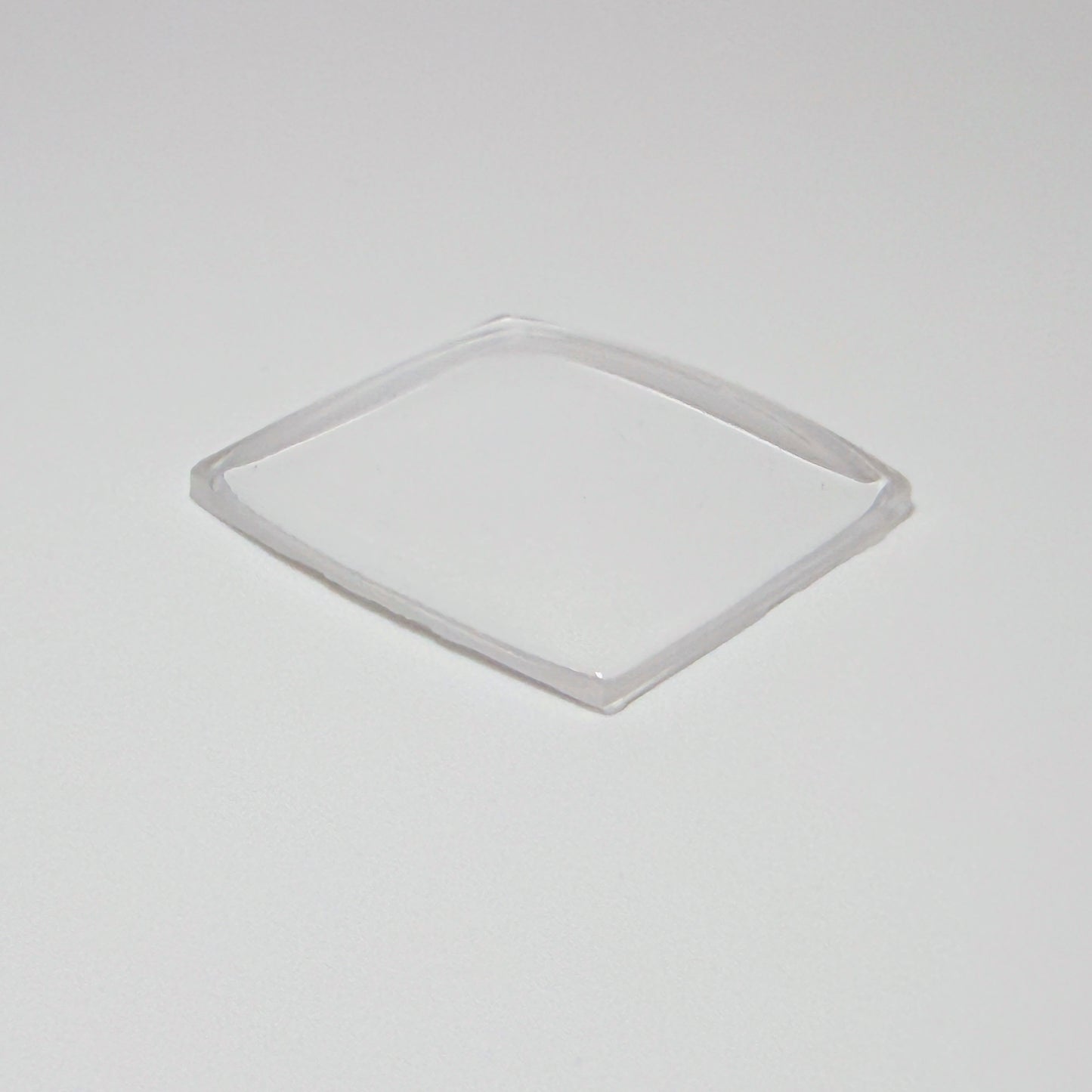 Tonneau / Barrel (PMT Series) - Bottom Edge Curved (Long Sides) - G-S Flexo Acrylic Watch Crystals - Vintage New Old Stock
