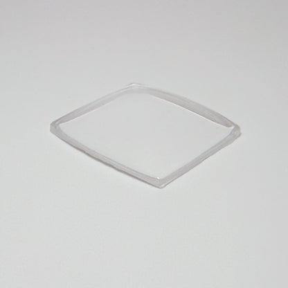 Tonneau / Barrel (PMT Series) - Bottom Edge Curved (Long Sides) - G-S Flexo Acrylic Watch Crystals - Vintage New Old Stock
