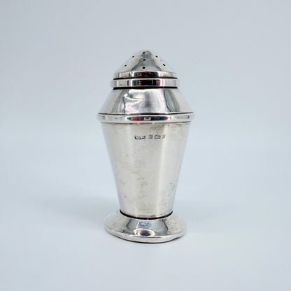 Antique Sterling Silver Salt & Pepper Pots – Birmingham 1932 – A. L. Davenport
