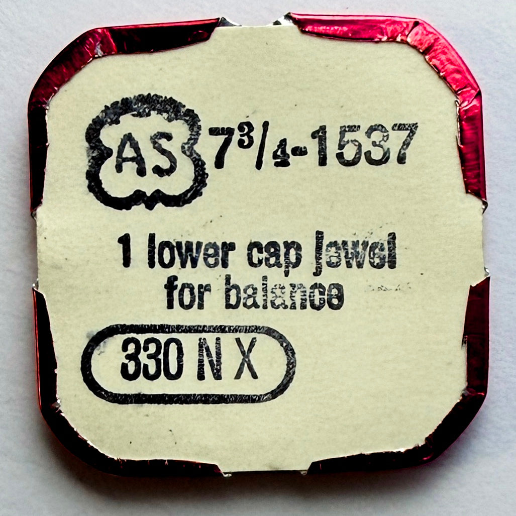 AS 1537 - Lower Cap Jewel For Balance - 330 NX