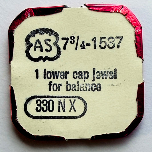 AS 1537 - Lower Cap Jewel For Balance - 330 NX