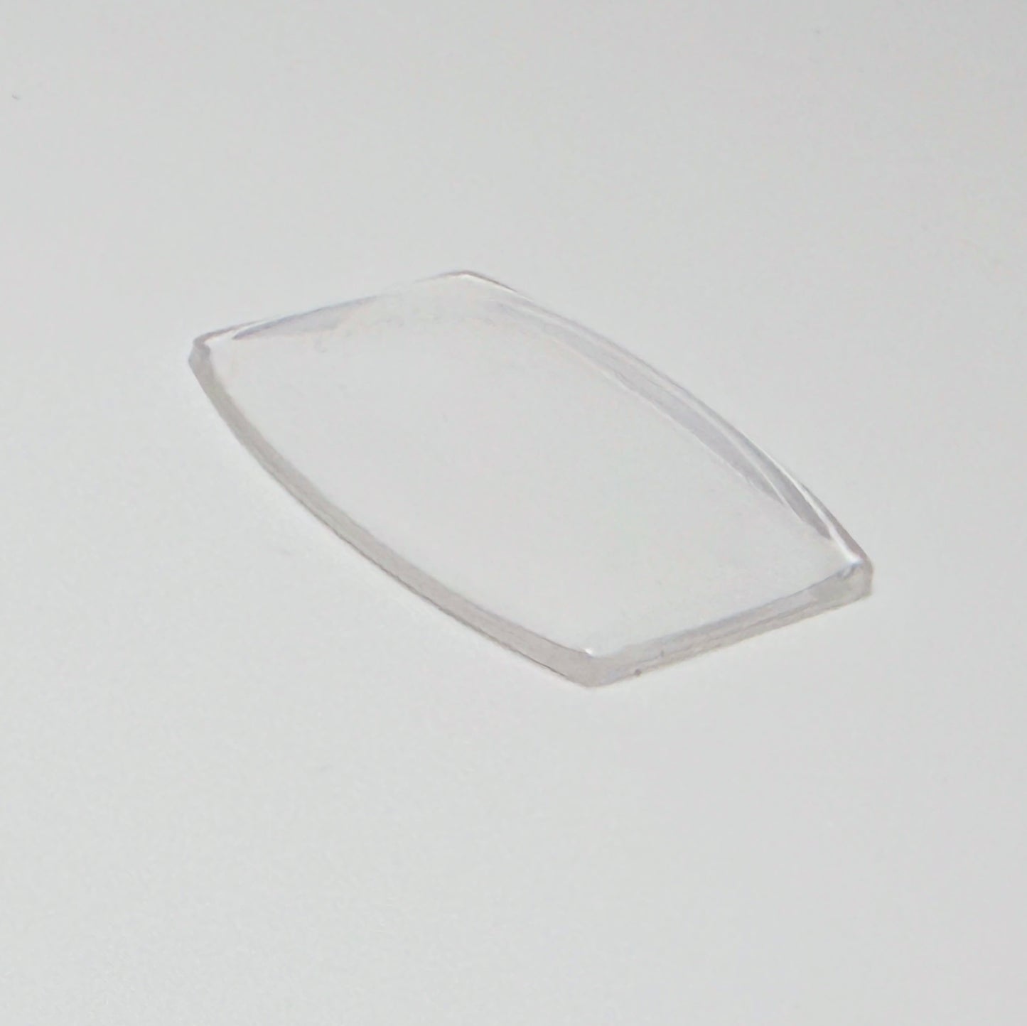 Tonneau / Barrel (PT Series) - Bottom Edges Flat - G-S Flexo Acrylic Watch Crystals - Vintage New Old Stock