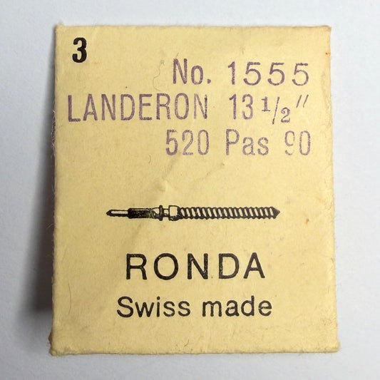 Landeron 10 / 11 / 13 – Winding Stem - Ronda 1555