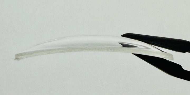 Rectangle - Curved Edge - Domed - BCL Acrylic Watch Crystals - Vintage New Old Stock