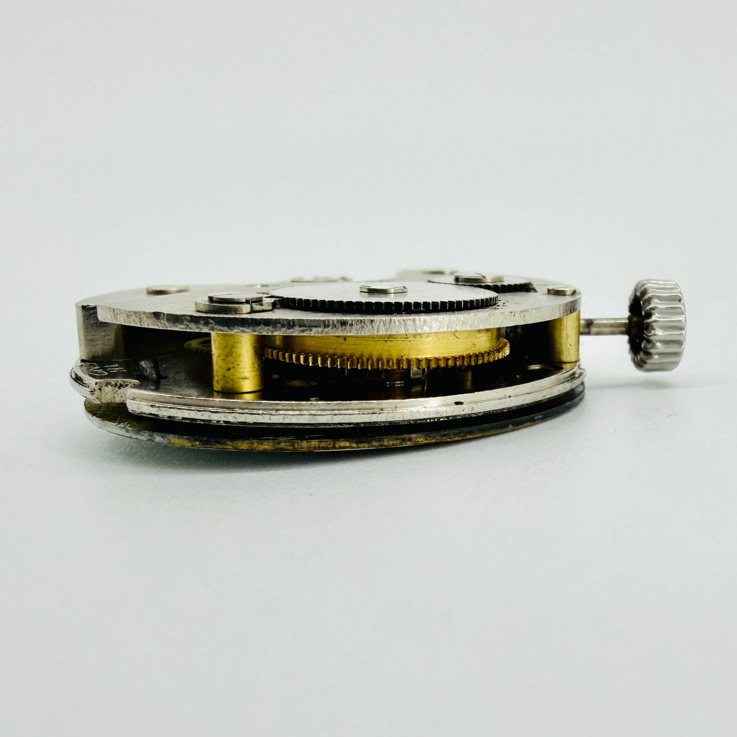 Vintage La Junta Mechanical Watch Movement Nanjing SN2 Working 29mm