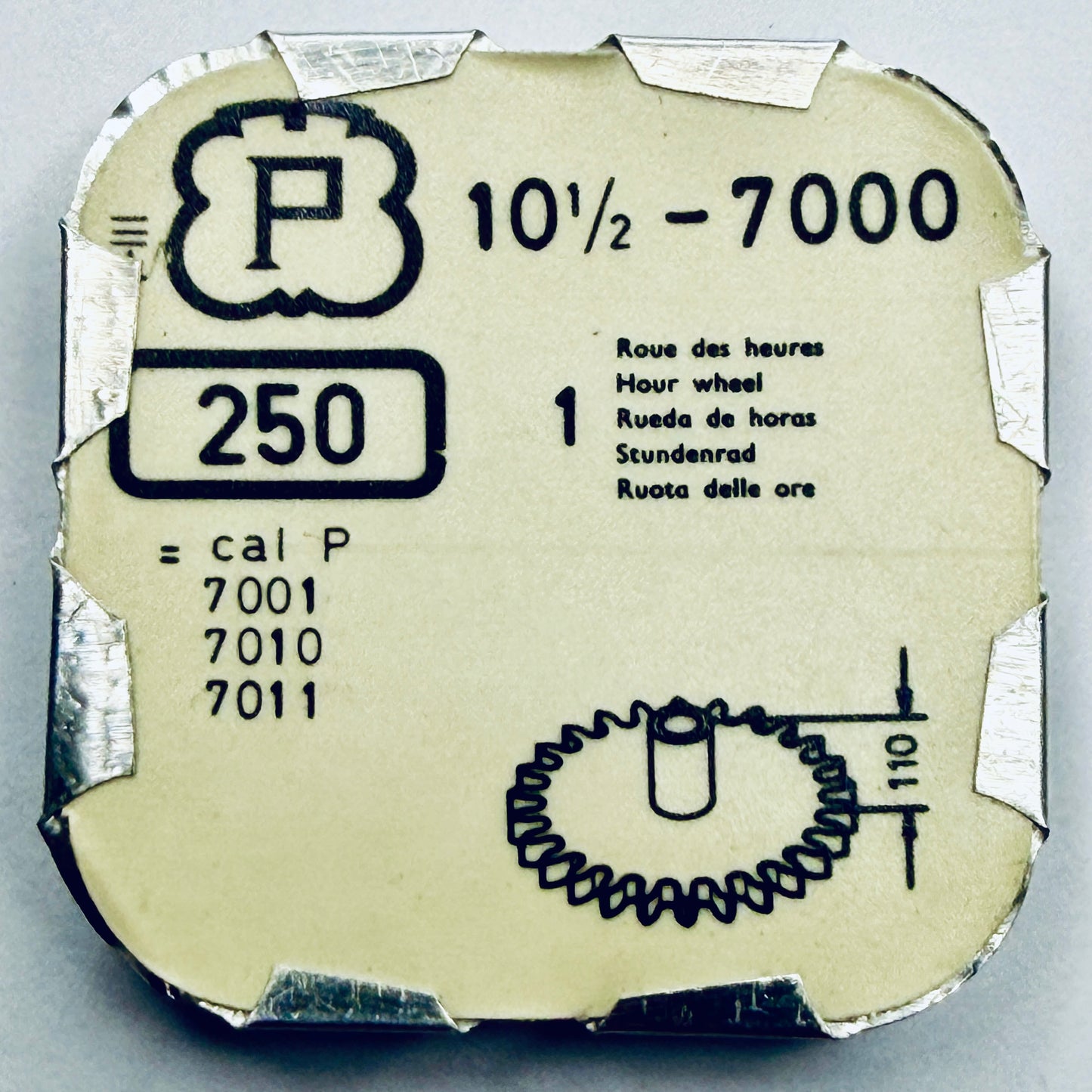 Peseux 7000 – Hour Wheel - 250