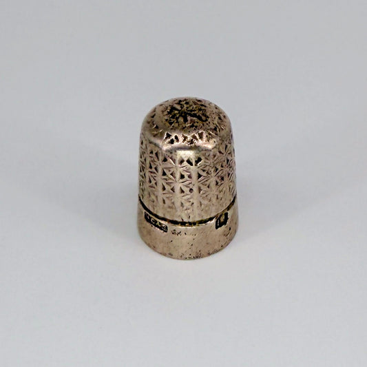 Antique Sterling Silver Thimble – H.G. & S