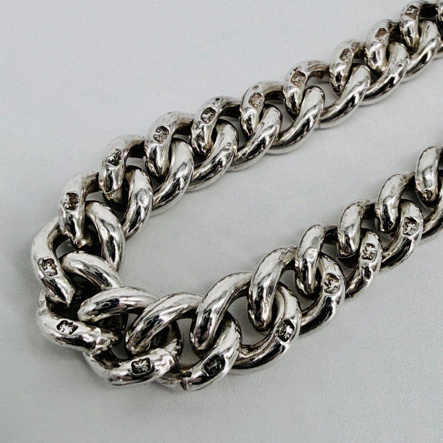 Antique Sterling Silver Albert Pocket Watch Chain & Fob – Birmingham 1919/20
