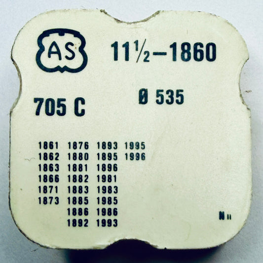 AS 1860 – Escape Wheel - 705 C