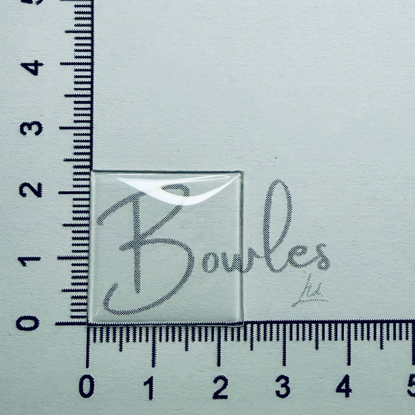 Square - Domed - P.X. Acrylic Watch Crystals - Vintage New Old Stock