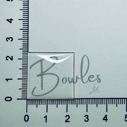 Square - Domed - P.X. Acrylic Watch Crystals - Vintage New Old Stock