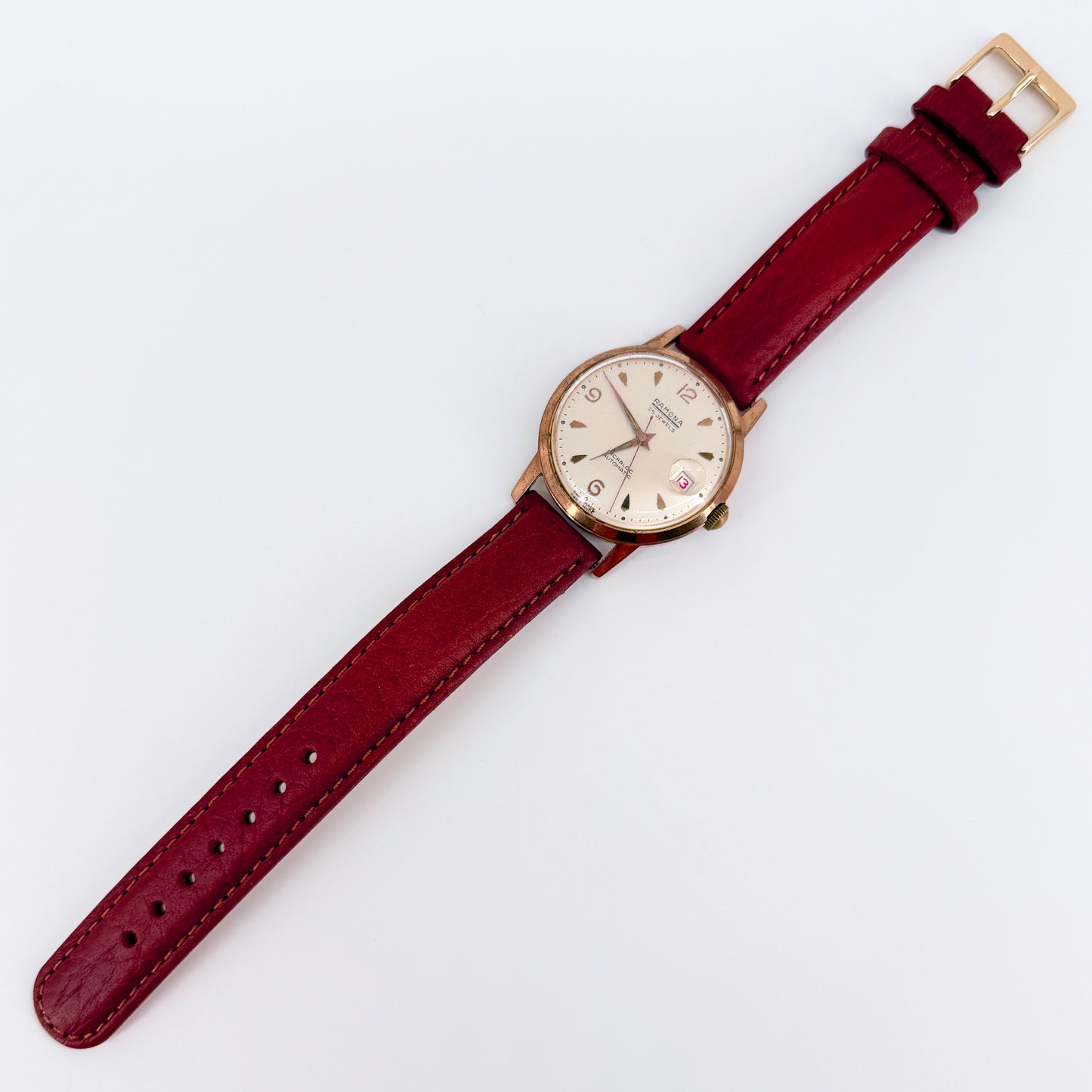 Vintage Ramona Automatic Wristwatch – 25 Jewels – Felsa 692 – c.1950s