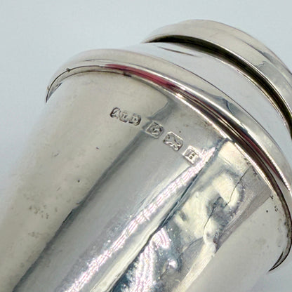 Antique Sterling Silver Salt & Pepper Pots – Birmingham 1932 – A. L. Davenport