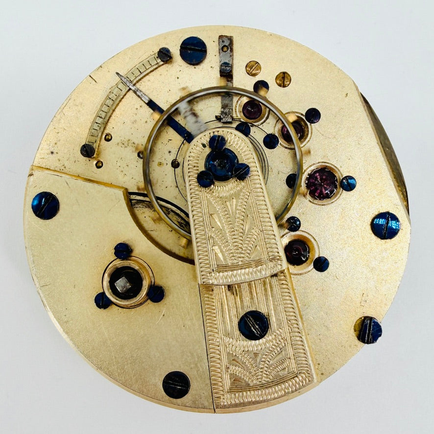 Antique Pocket Watch Movement - 45.9mm – Spares / Repair