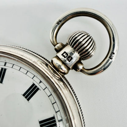 Antique Waltham "Royal" Pocket Watch - 1903 Movement - 1925 Silver Dennison Case - Working