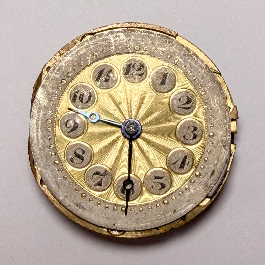 Vintage A. Schild Swiss Watch Movement - 8 Jewels - 23.7mm - Spares/Repair
