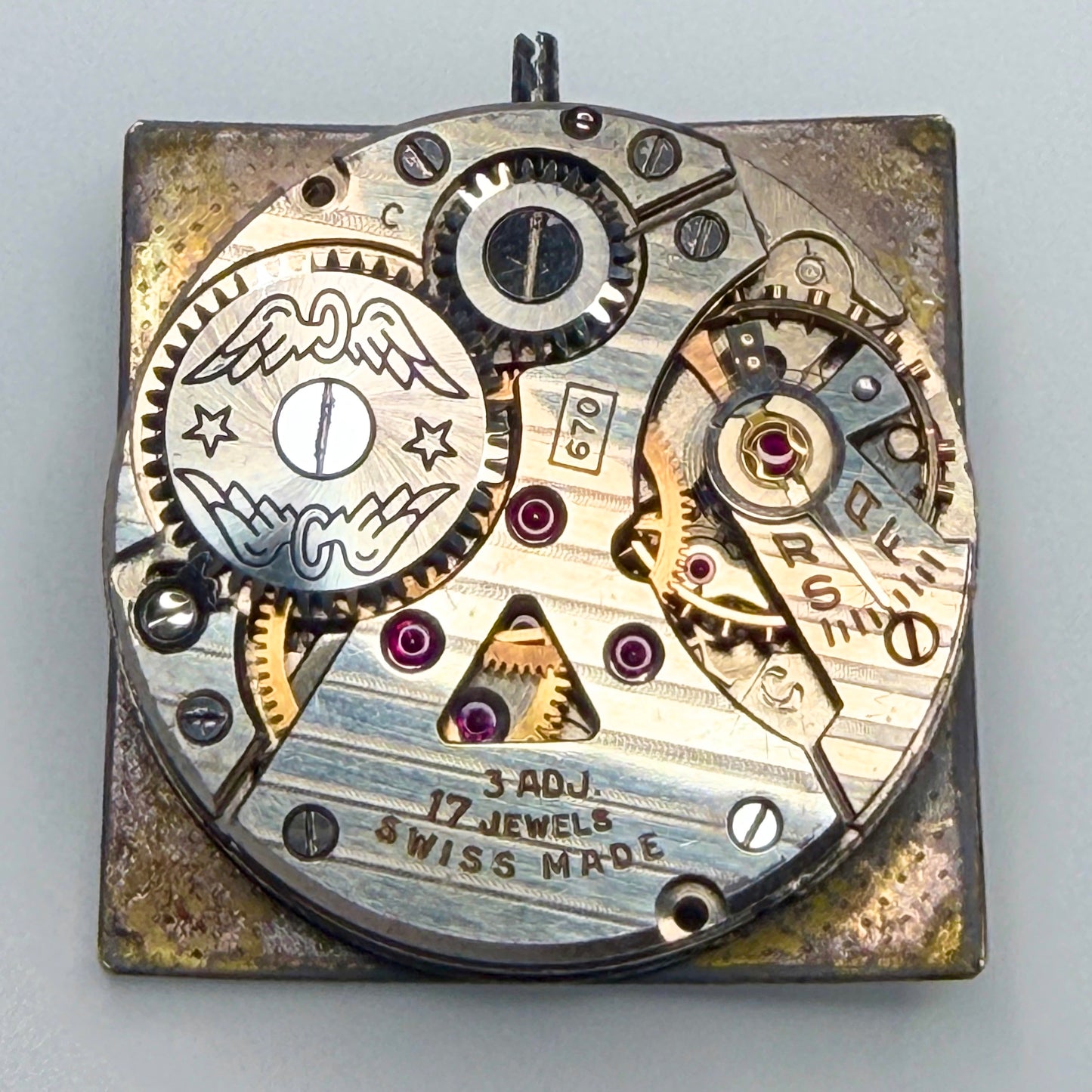 Vintage Rotary Wristwatch – 17 Jewels – Cal. 670 – c.1940s/50s