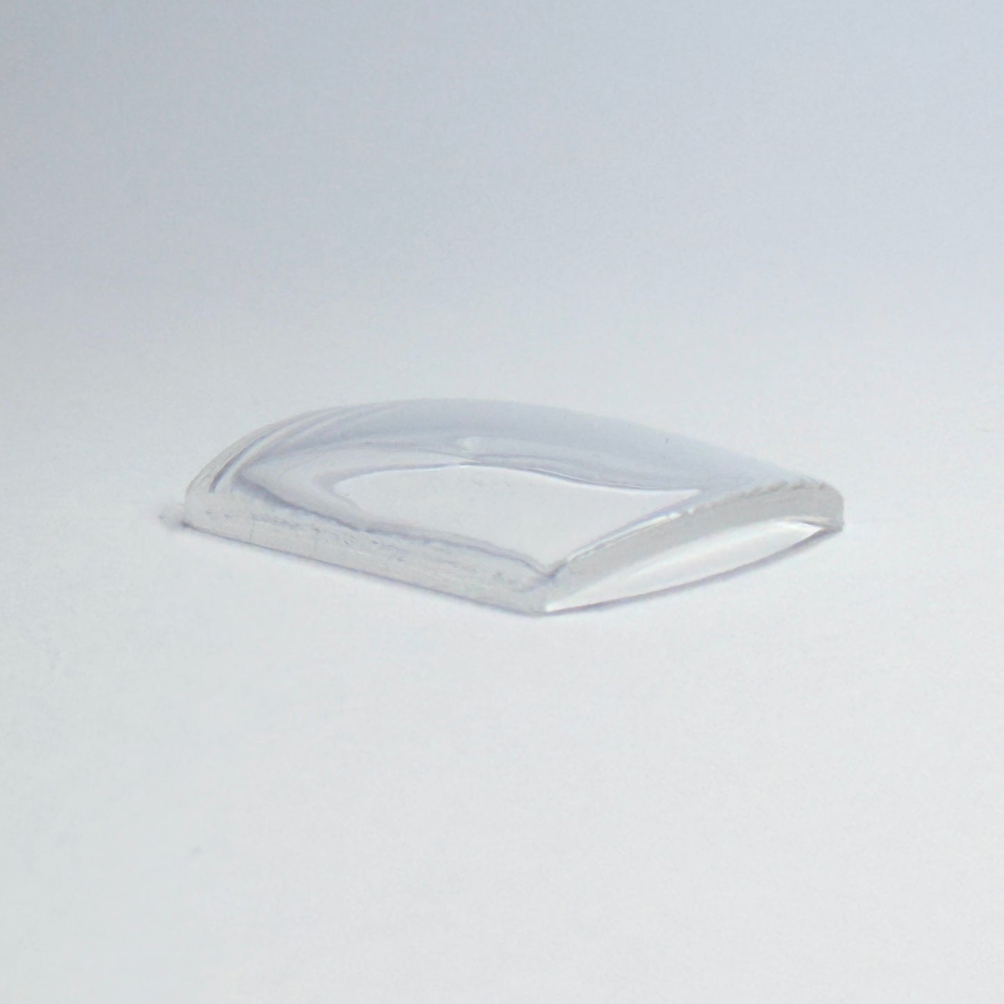 Tonneau / Barrel - Bottom Edge Curved (Short Sides) - G-S Flexo Acrylic Watch Crystals - Vintage New Old Stock