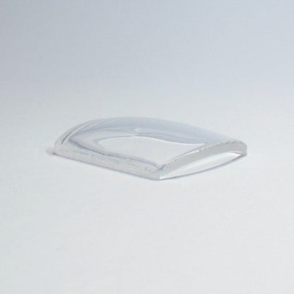 Tonneau / Barrel - Bottom Edge Curved (Short Sides) - G-S Flexo Acrylic Watch Crystals - Vintage New Old Stock