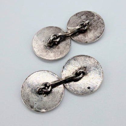 Vintage Polish Silver Fryderyk Chopin Cufflinks - Kraków