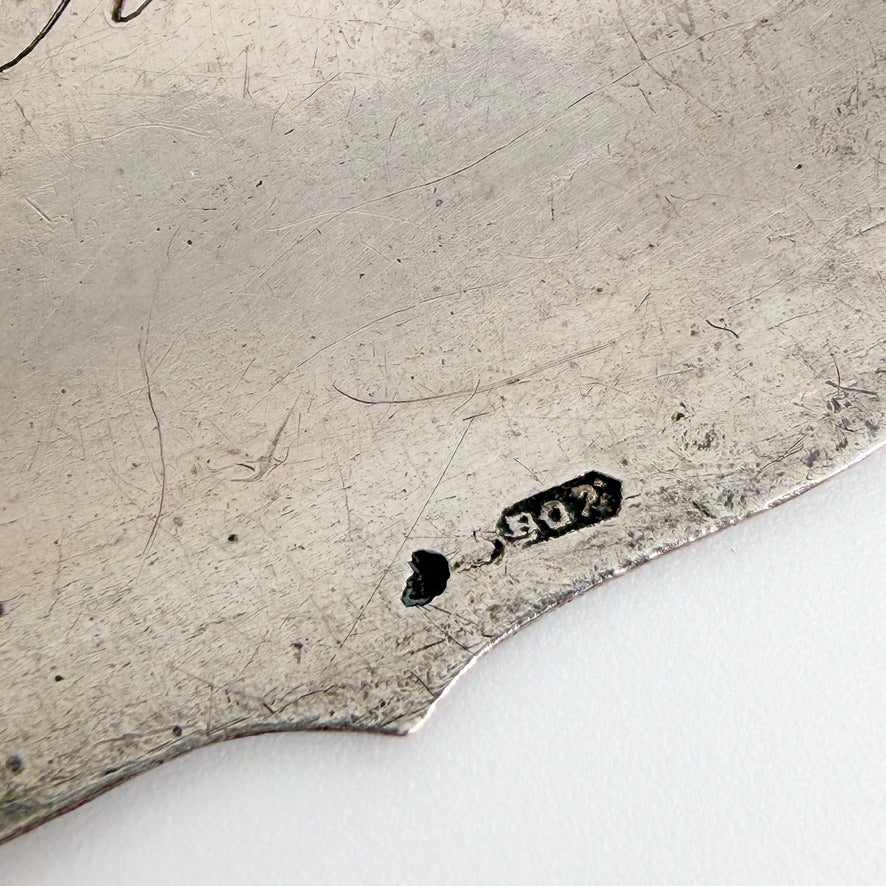 Antique Silver Badge – 'De Adelaar' – Vice Secretaris – c.1888