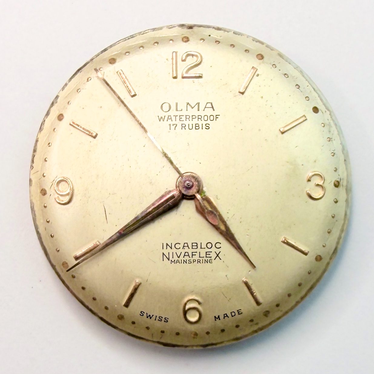 AS 1430 Watch Movement for Olma – 26mm, 17 Jewels, Working - image 2