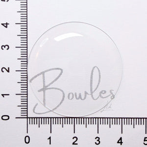 40.2mm Round Medium Dome Mineral Glass Watch Crystal - Antique New Old Stock