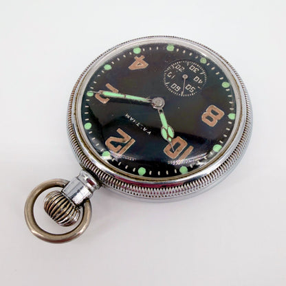 Waltham 16s Model 1908 Military Pocket Watch – c.1944, USA, 9Jewels, Adjusted - image 5