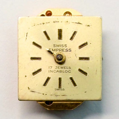 Swiss Empress (AS 1977-2) Watch Movement – 17 Jewels For Spares or Repair - image 1